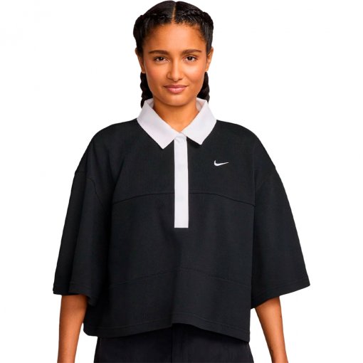 nike cropped polo
