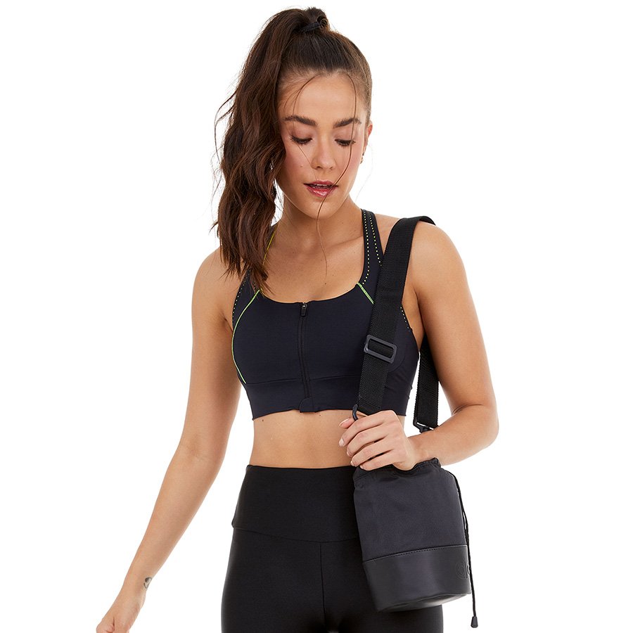 Brassière Viscose stretch noire