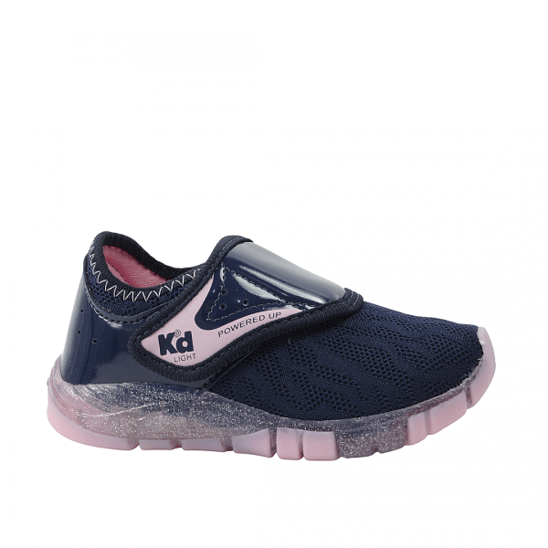 Tênis Infantil Esportivo Kidy 02011514159 Respitec Com Led Menina