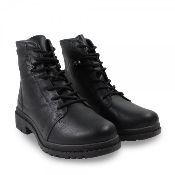 Bota Coturno Mississipi Q4611 Cano Curto Tratorada Feminina