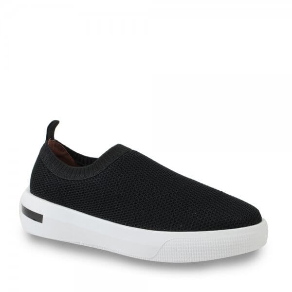 Tênis Feminino Vizzano Slip On Tenis Elastico Vizzano Preto