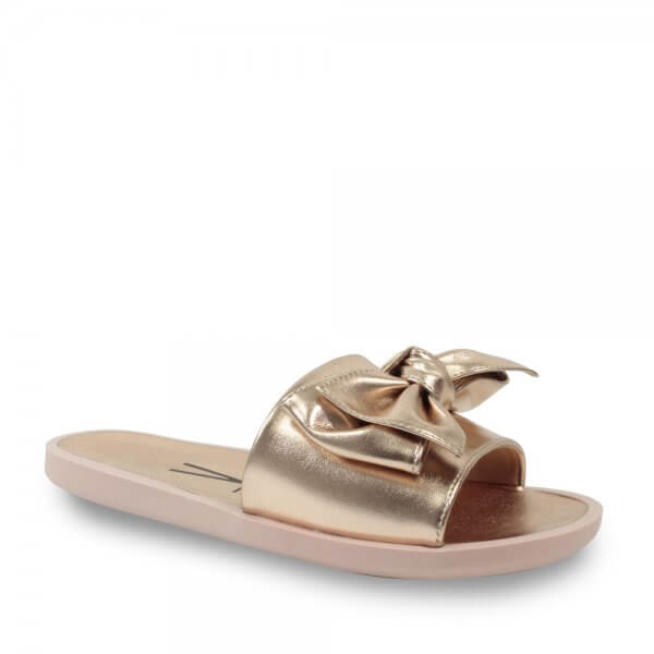 chinelo slide vizzano com laço