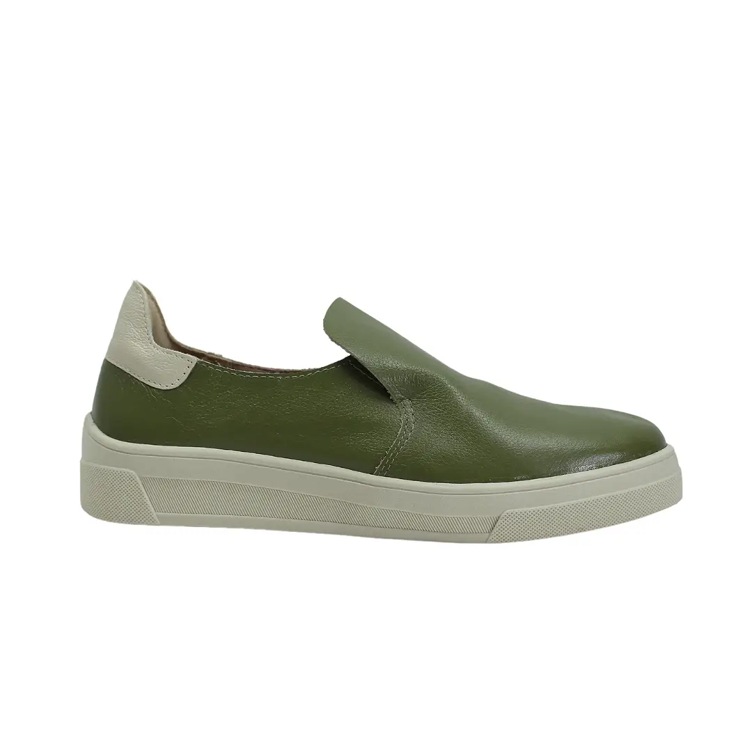 Discount slip on feminino de couro Store