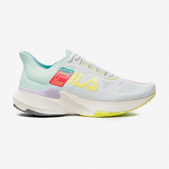 Fila Tenis Float Knit Prata Rosa