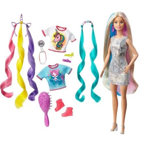 Boneca barbie faça penteados Clearance