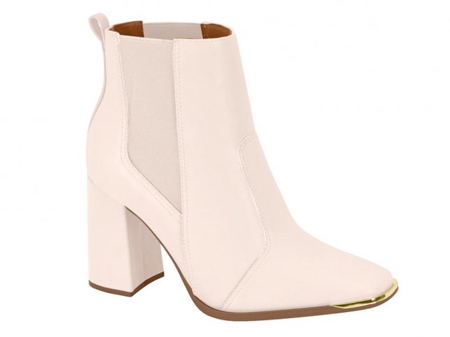 Bota Vizzano Salto Alto Bloco Bico Quadrado 3085 206 33/40 Botas