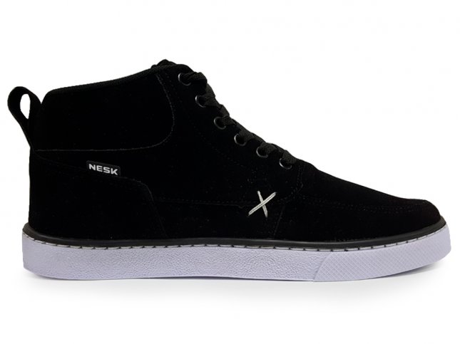 Tênis Casual Nesk Cano Alto Nobuck C 5094 38/43 - Tênis