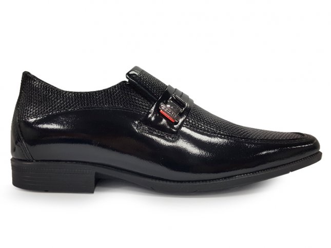 Sapato Social Pegada Masculino Em Couro 126504 37/45 Sapato Social