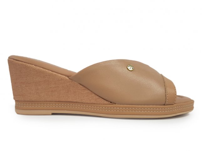 Tamanco Piccadilly Ultraconforto Salto Anabela 408208 33/40 Tamanco - Main Image