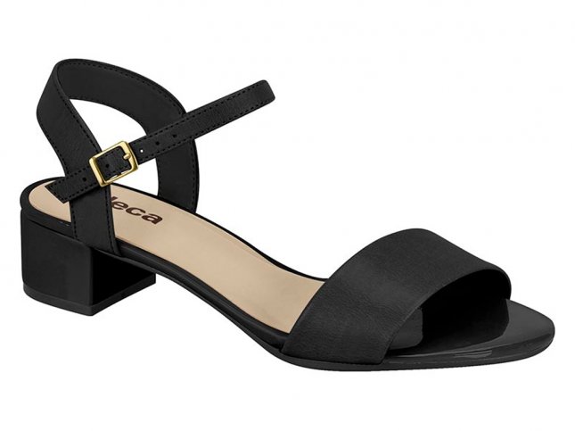 Sandália Moleca Salto Bloco Baixo 5259 805 34/39 Sandálias