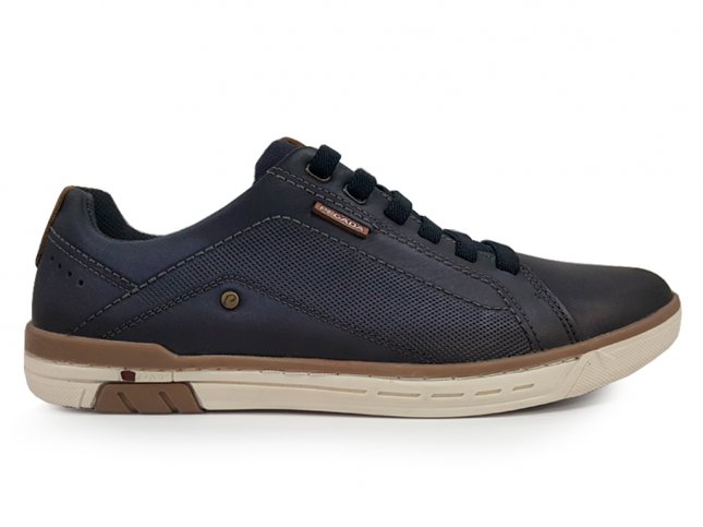 Sapatênis Pegada Masculino em Couro 119309 37/45 Sapatênis Masculino