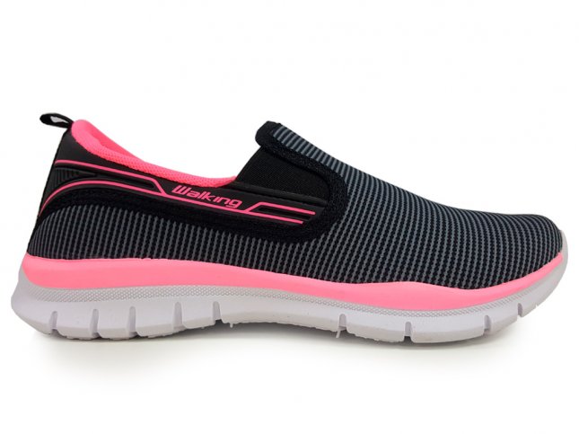 Tênis Feminino Mizzani Walking Slip On 311370 34/39 - Tênis
