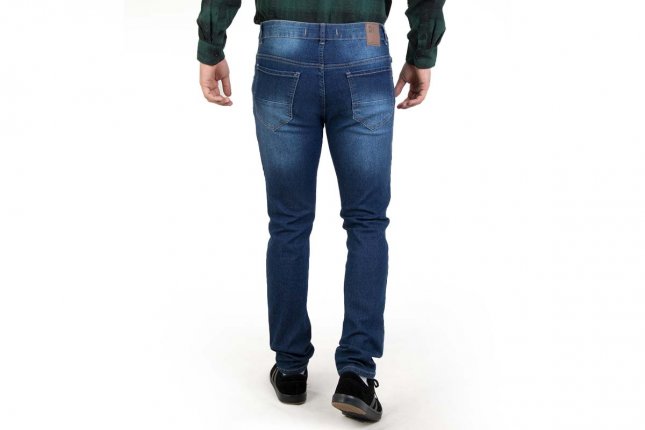 calça jeans masculina simples