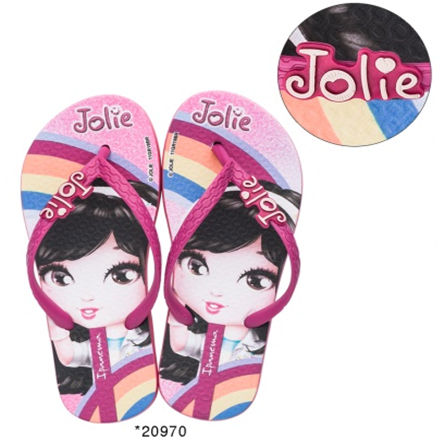 chinelo jolie infantil