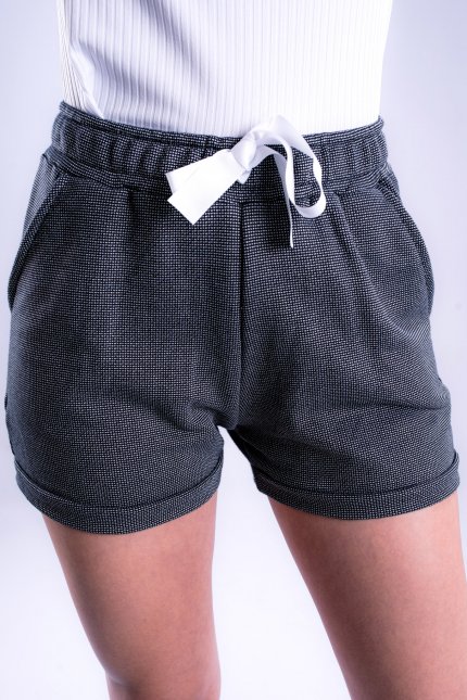 bermuda feminina moletinho