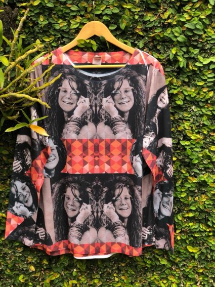 Blusa Janis Joplin