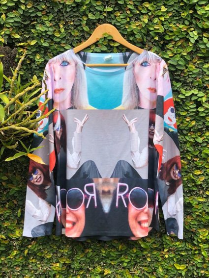 Blusa Manga Longa Rita Lee