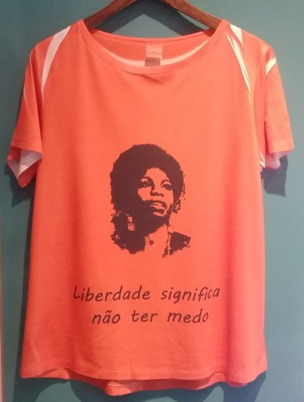 BLUSA MANGA CURTA NINA SIMONE