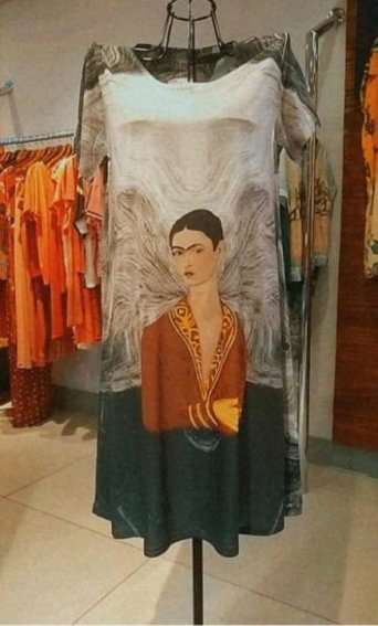 Vestido Frida Preto e Branco