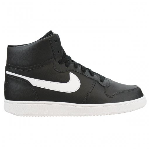 tênis couro nike sportswear ebernon mid preto