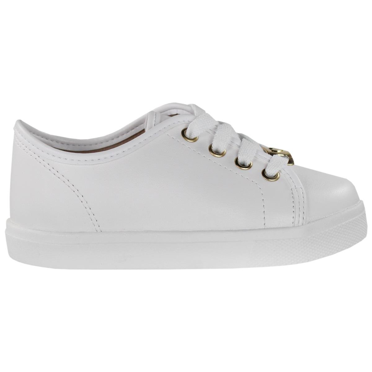 tenis da molekinha branco