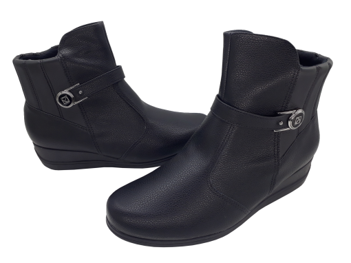 bota feminina cano curto forrada