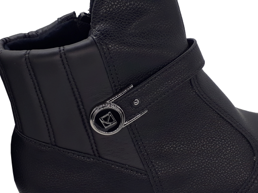 bota feminina cano curto forrada