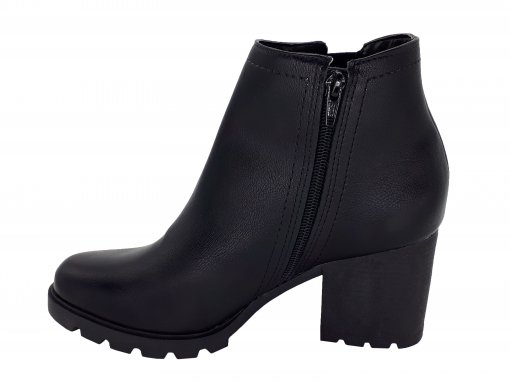 Bota De Cano Curto Via Uno Feminina 153726