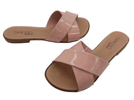 chinelo beira rio tira cruzada