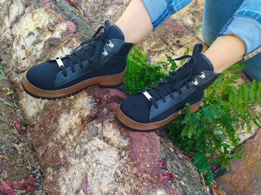 coturno tratorado camurça