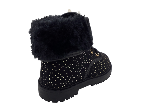 bota infantil cano curto raposa pelúcia molekinha