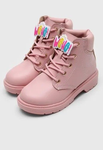 Bota Coturno Infantil Feminino 435 073 Luna Pampili - Beber Calçados |  Calçados e Artigos Esportivos