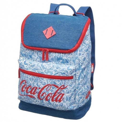 Mochila Coca Cola Lace Azul 7841105