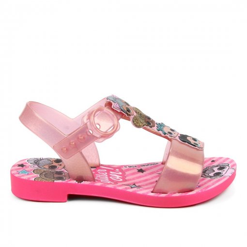 Sandália Infantil Grendene Menina Lol Mask Surprise com óculos