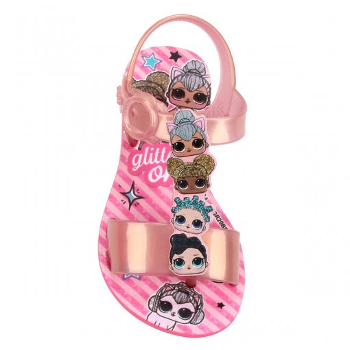 Sandália Infantil Grendene Menina Lol Mask Surprise com óculos