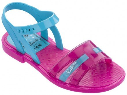 Sandália Infantil Grendene Menina Luluca com Kit Youtuber 22416