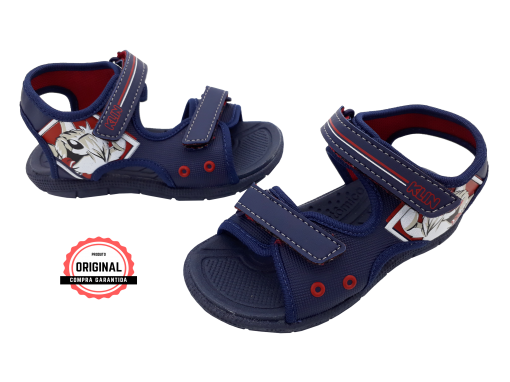 Sandália Infantil Klin Urban 124 Preto/Caramelo | Klin