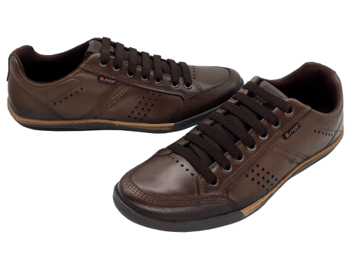 Sapatênis Masculino Pegada em Couro 114072