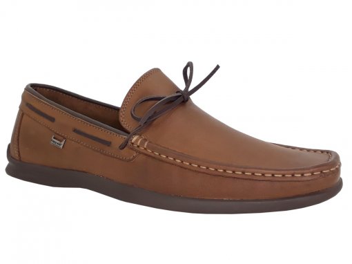 Sapato Mocassim Masculino Free Way Couro Porto 2290