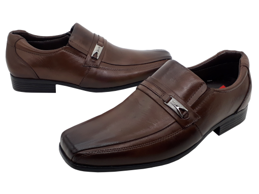 Sapato Social Masculino Zapattero 8298 - Dk Brown em Promoção | Ofertas na  Americanas