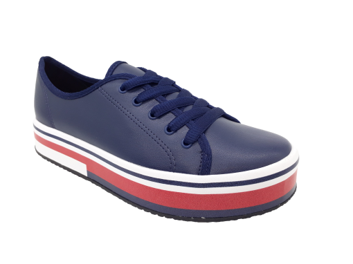 tenis beira rio flatform azul