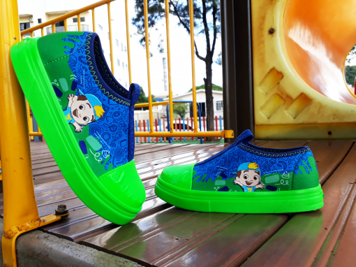 Tênis Infantil Grendene 22292 Menino Slip On Luccas Neto