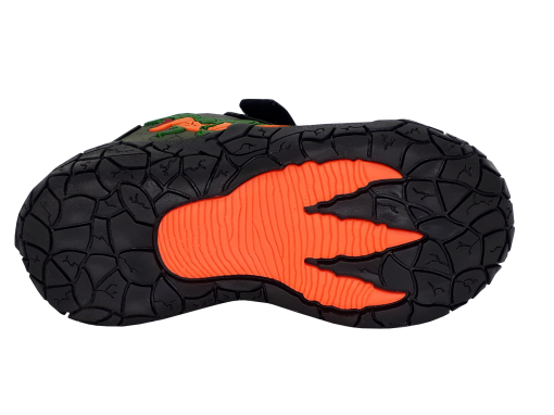 Tênis Infantil Vissi Menino Dino World DS045B Velcro Dinossauro