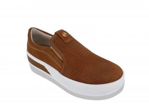 Tênis Pegada Em Couro Feminino 212422