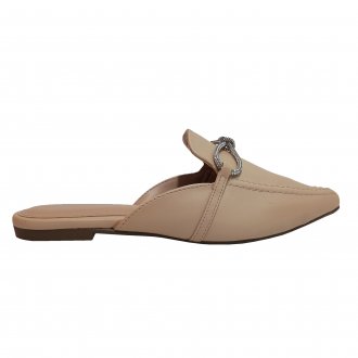 Mule Via Uno Bico Fino Feminino 116497
