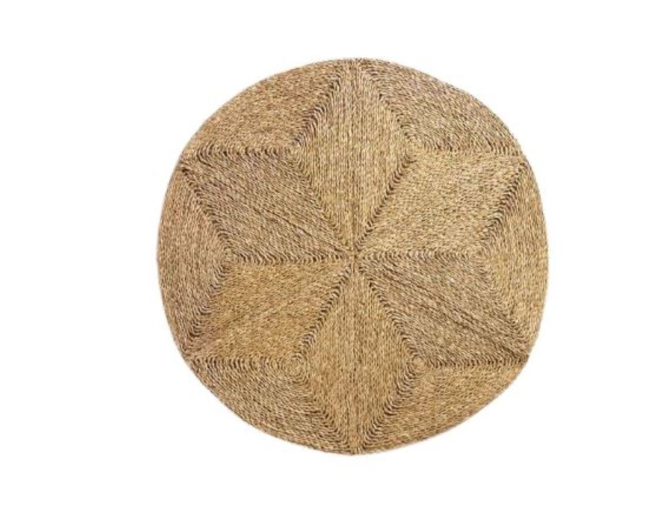 TAPETE EM FIBRA NATURAL
