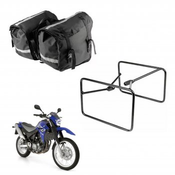 Alforge Nylon 26 Litros + Afastador Alforges Yamaha Xt 660 R