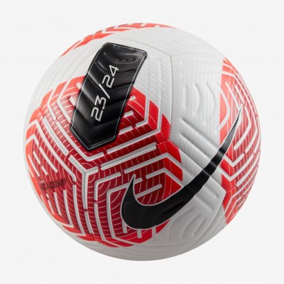 Bola Nike Areow Sculpt FB2894-101 Branco/Vermelho Chuteira