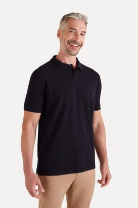 Camisa Polo Reserva Pima Piquet 0049162 0049162 - Preto - Chuteira