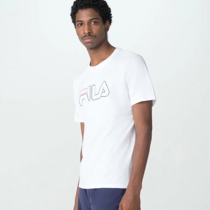 Fila Basic Outline Camiseta Fila Feminina Branca Camiseta Fila